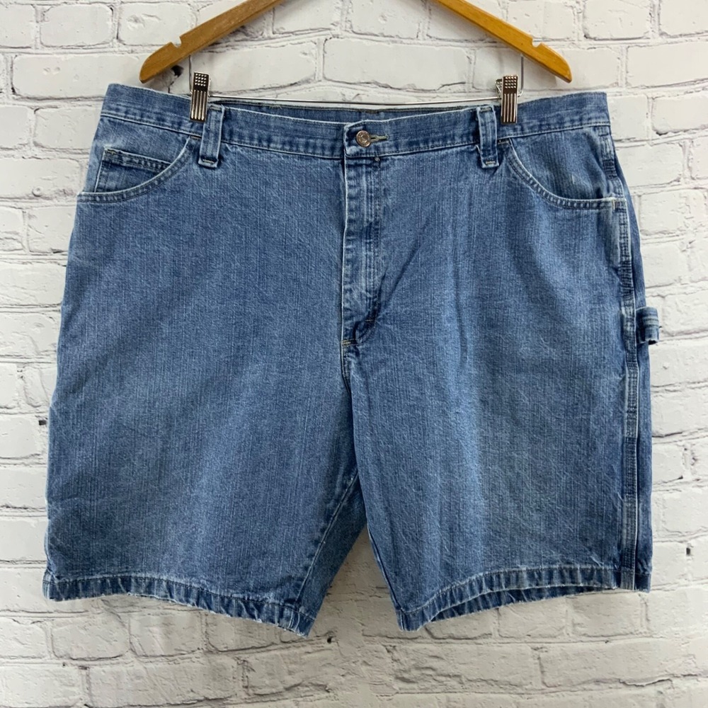 Wrangler Carpenter Shorts Vintage 90's Mens sz 42 Denim